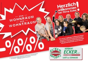 Aktuelle Werbung - Ecker Möbel Eferding